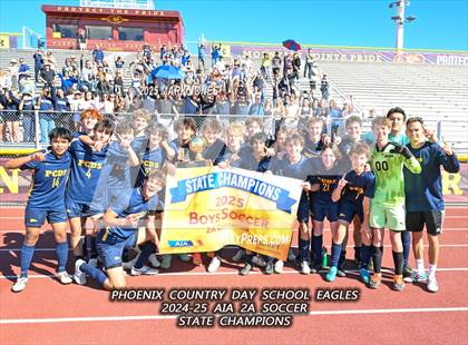 Thumbnail 2 in Phoenix Country Day vs. Trivium Prep (AIA 2A Final) photogallery.