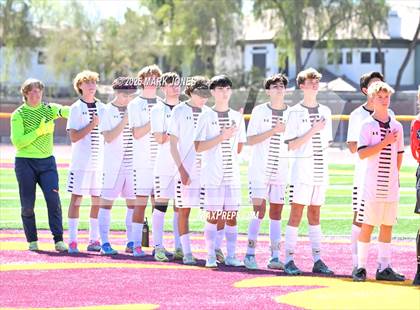 Thumbnail 3 in Phoenix Country Day vs. Trivium Prep (AIA 2A Final) photogallery.