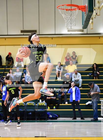 Thumbnail 2 in Prolific Prep of Napa Christian vs. George Harris Academy (Canada) photogallery.