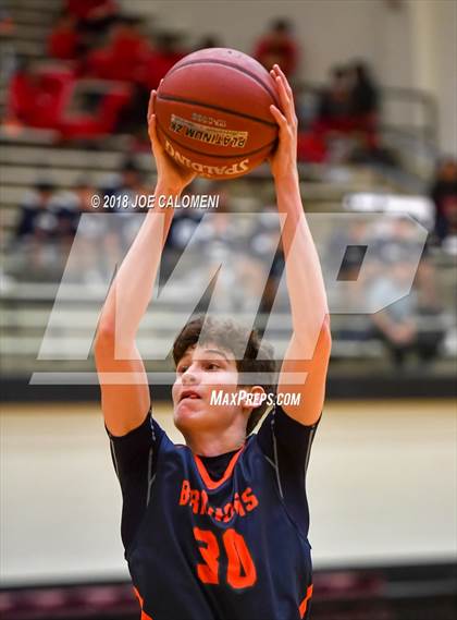 Thumbnail 1 in MacArthur [Douglas] vs Brandeis (NEISD/NISD Basketball Tournament) photogallery.