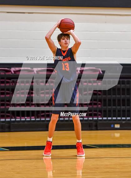 Thumbnail 1 in MacArthur [Douglas] vs Brandeis (NEISD/NISD Basketball Tournament) photogallery.