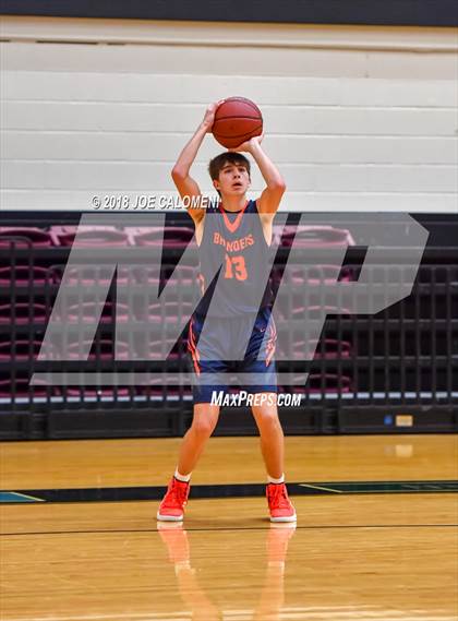 Thumbnail 3 in MacArthur [Douglas] vs Brandeis (NEISD/NISD Basketball Tournament) photogallery.