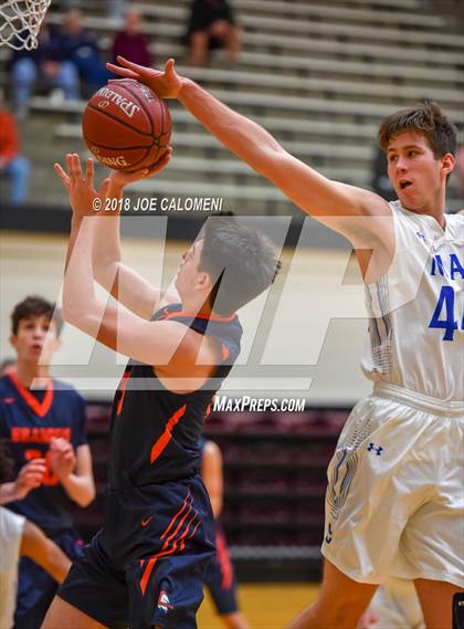 Thumbnail 1 in MacArthur [Douglas] vs Brandeis (NEISD/NISD Basketball Tournament) photogallery.