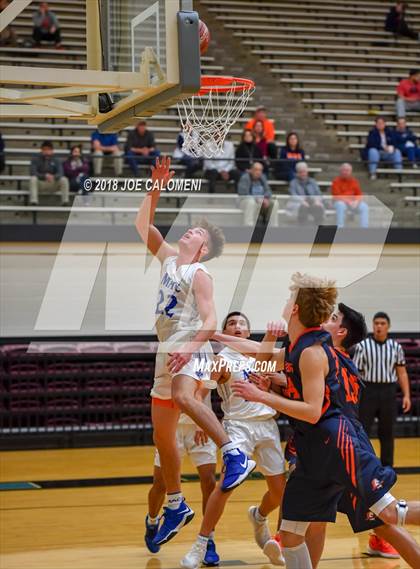 Thumbnail 1 in MacArthur [Douglas] vs Brandeis (NEISD/NISD Basketball Tournament) photogallery.