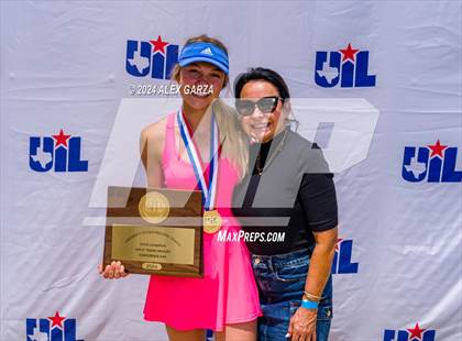 Thumbnail 1 in UIL 1A, 2A & 3A Tennis State Final Awards photogallery.