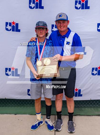 Thumbnail 1 in UIL 1A, 2A & 3A Tennis State Final Awards photogallery.