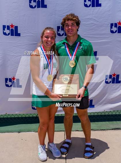 Thumbnail 1 in UIL 1A, 2A & 3A Tennis State Final Awards photogallery.