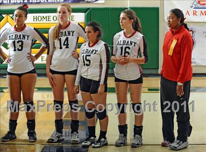 Thumbnail 3 in Albany vs. Cathedral Catholic (CIF State D3 Final) photogallery.