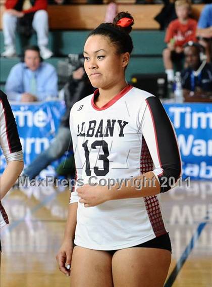 Thumbnail 3 in Albany vs. Cathedral Catholic (CIF State D3 Final) photogallery.