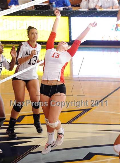 Thumbnail 2 in Albany vs. Cathedral Catholic (CIF State D3 Final) photogallery.