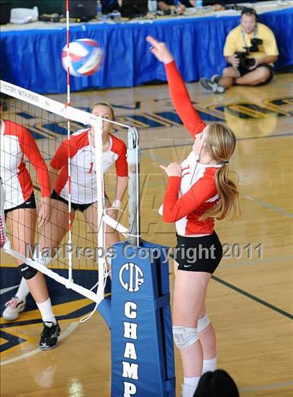Thumbnail 3 in Albany vs. Cathedral Catholic (CIF State D3 Final) photogallery.