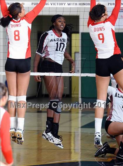 Thumbnail 3 in Albany vs. Cathedral Catholic (CIF State D3 Final) photogallery.