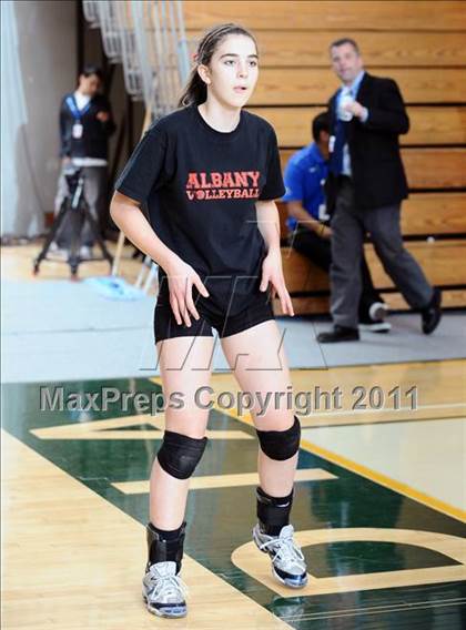 Thumbnail 3 in Albany vs. Cathedral Catholic (CIF State D3 Final) photogallery.