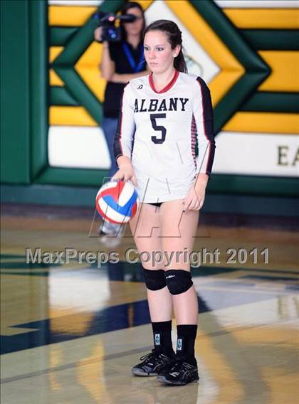 Thumbnail 2 in Albany vs. Cathedral Catholic (CIF State D3 Final) photogallery.