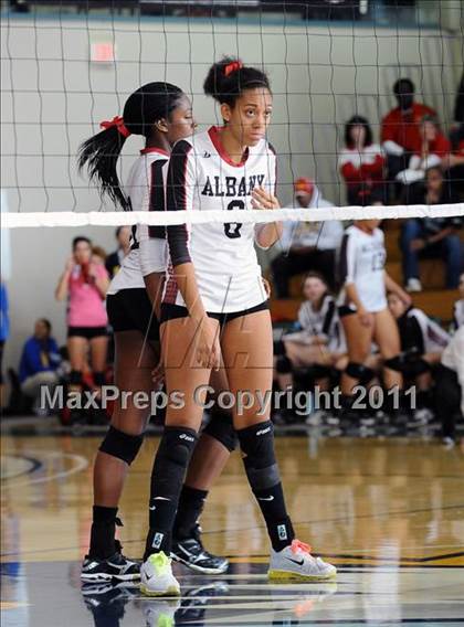 Thumbnail 2 in Albany vs. Cathedral Catholic (CIF State D3 Final) photogallery.