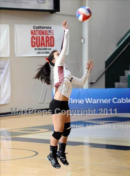 Thumbnail 3 in Albany vs. Cathedral Catholic (CIF State D3 Final) photogallery.