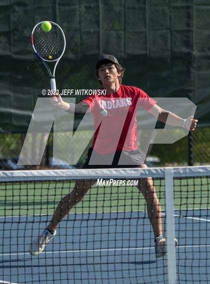 Thumbnail 1 in NCHSAA 3A Singles Tennis State Championship photogallery.