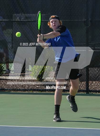 Thumbnail 2 in NCHSAA 3A Singles Tennis State Championship photogallery.