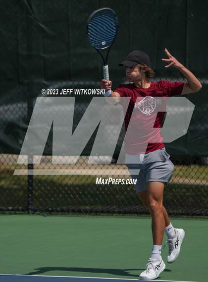 Thumbnail 2 in NCHSAA 3A Singles Tennis State Championship photogallery.