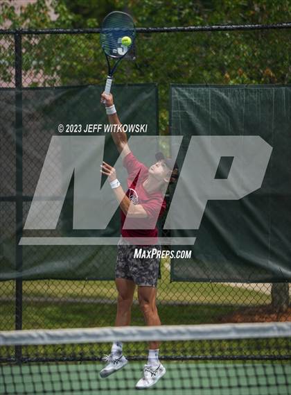 Thumbnail 1 in NCHSAA 3A Singles Tennis State Championship photogallery.