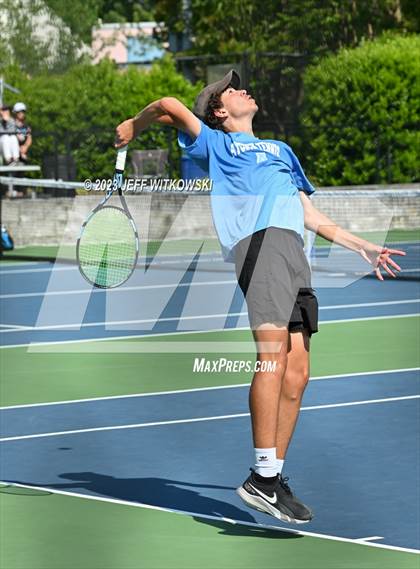Thumbnail 2 in NCHSAA 3A Singles Tennis State Championship photogallery.