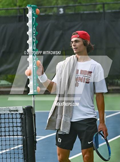 Thumbnail 2 in NCHSAA 3A Singles Tennis State Championship photogallery.