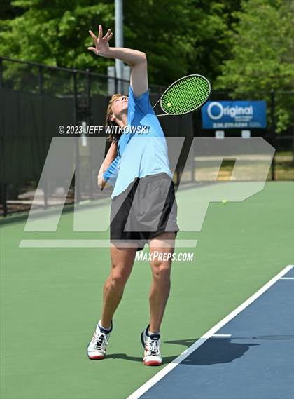 Thumbnail 2 in NCHSAA 3A Singles Tennis State Championship photogallery.