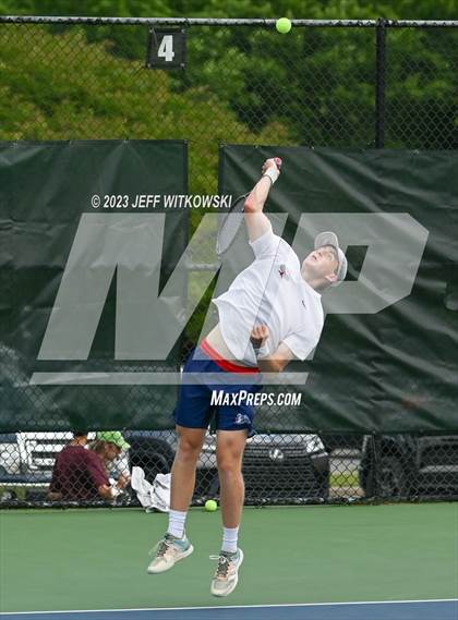 Thumbnail 1 in NCHSAA 3A Singles Tennis State Championship photogallery.
