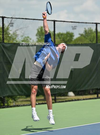 Thumbnail 2 in NCHSAA 3A Singles Tennis State Championship photogallery.