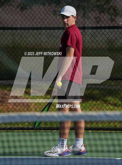 Thumbnail 2 in NCHSAA 3A Singles Tennis State Championship photogallery.
