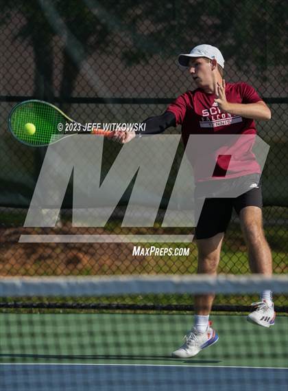 Thumbnail 2 in NCHSAA 3A Singles Tennis State Championship photogallery.