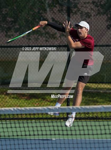 Thumbnail 1 in NCHSAA 3A Singles Tennis State Championship photogallery.