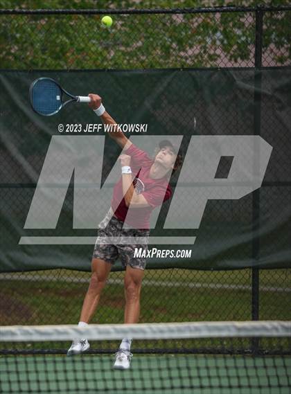 Thumbnail 1 in NCHSAA 3A Singles Tennis State Championship photogallery.