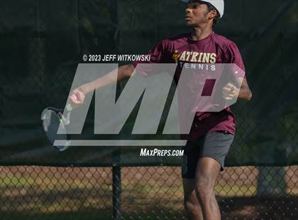 Thumbnail 1 in NCHSAA 3A Singles Tennis State Championship photogallery.