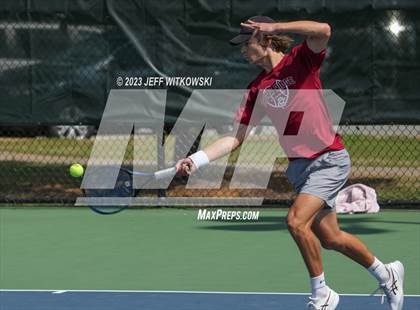 Thumbnail 1 in NCHSAA 3A Singles Tennis State Championship photogallery.