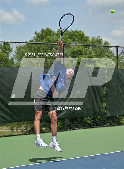 Thumbnail 2 in NCHSAA 3A Singles Tennis State Championship photogallery.