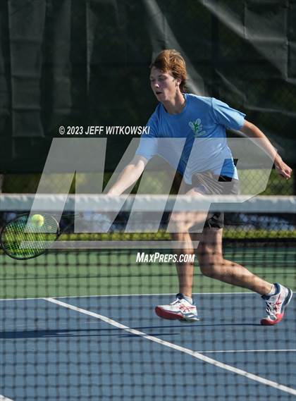 Thumbnail 3 in NCHSAA 3A Singles Tennis State Championship photogallery.