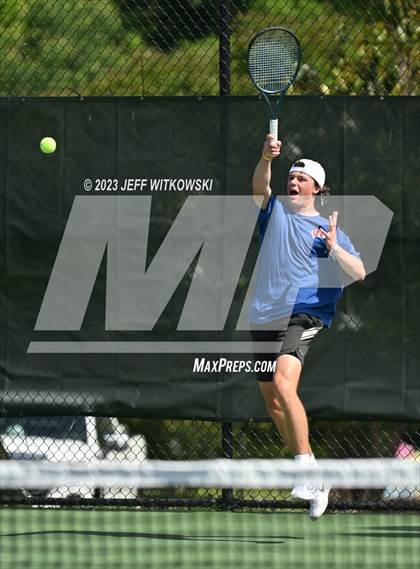 Thumbnail 3 in NCHSAA 3A Singles Tennis State Championship photogallery.