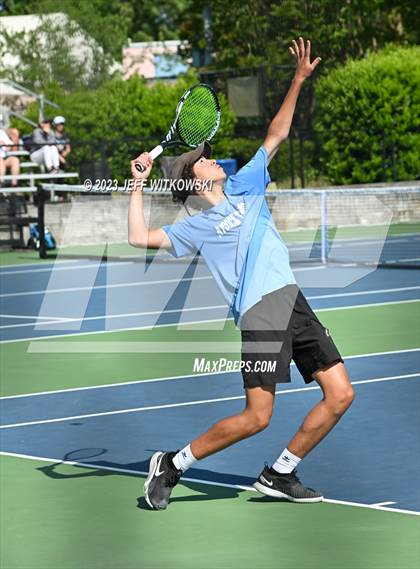 Thumbnail 1 in NCHSAA 3A Singles Tennis State Championship photogallery.
