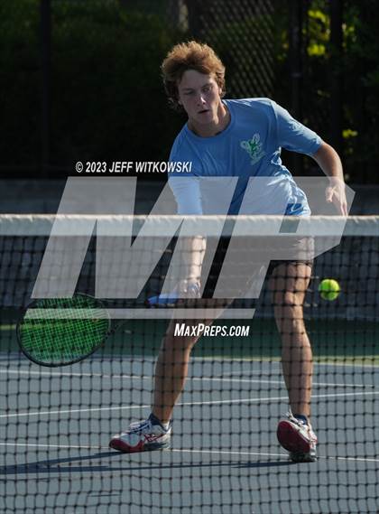 Thumbnail 1 in NCHSAA 3A Singles Tennis State Championship photogallery.