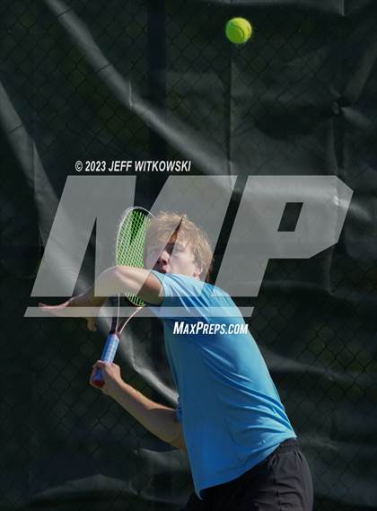 Thumbnail 3 in NCHSAA 3A Singles Tennis State Championship photogallery.