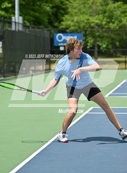 Thumbnail 3 in NCHSAA 3A Singles Tennis State Championship photogallery.
