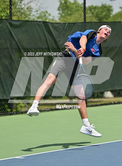 Thumbnail 3 in NCHSAA 3A Singles Tennis State Championship photogallery.
