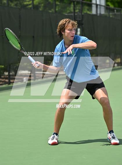 Thumbnail 1 in NCHSAA 3A Singles Tennis State Championship photogallery.