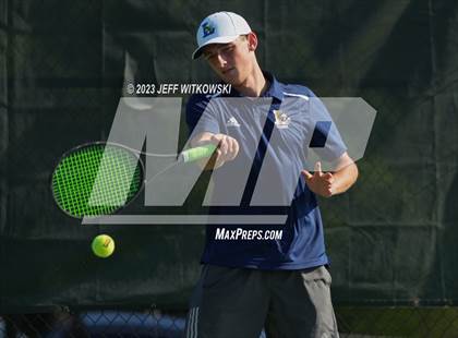 Thumbnail 3 in NCHSAA 3A Singles Tennis State Championship photogallery.