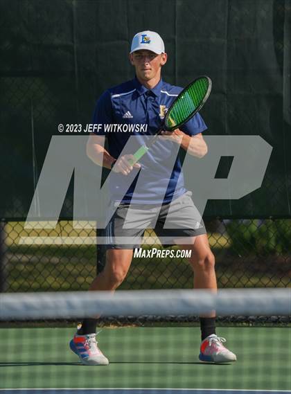 Thumbnail 3 in NCHSAA 3A Singles Tennis State Championship photogallery.