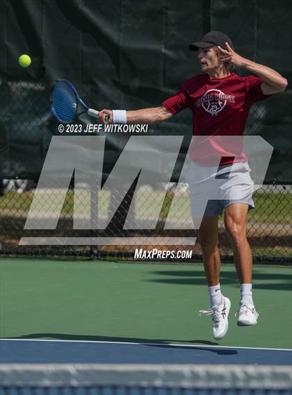 Thumbnail 2 in NCHSAA 3A Singles Tennis State Championship photogallery.