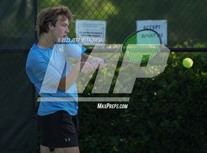 Thumbnail 2 in NCHSAA 3A Singles Tennis State Championship photogallery.