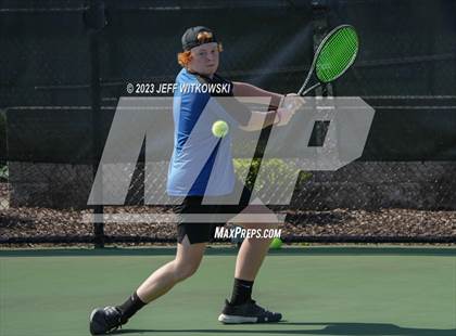 Thumbnail 2 in NCHSAA 3A Singles Tennis State Championship photogallery.