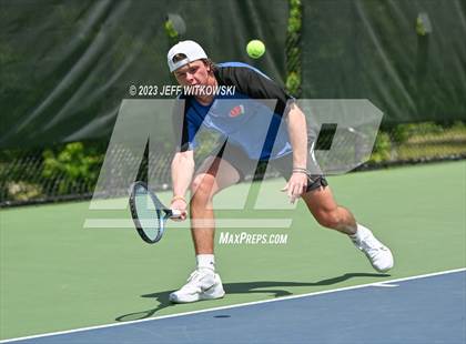 Thumbnail 3 in NCHSAA 3A Singles Tennis State Championship photogallery.